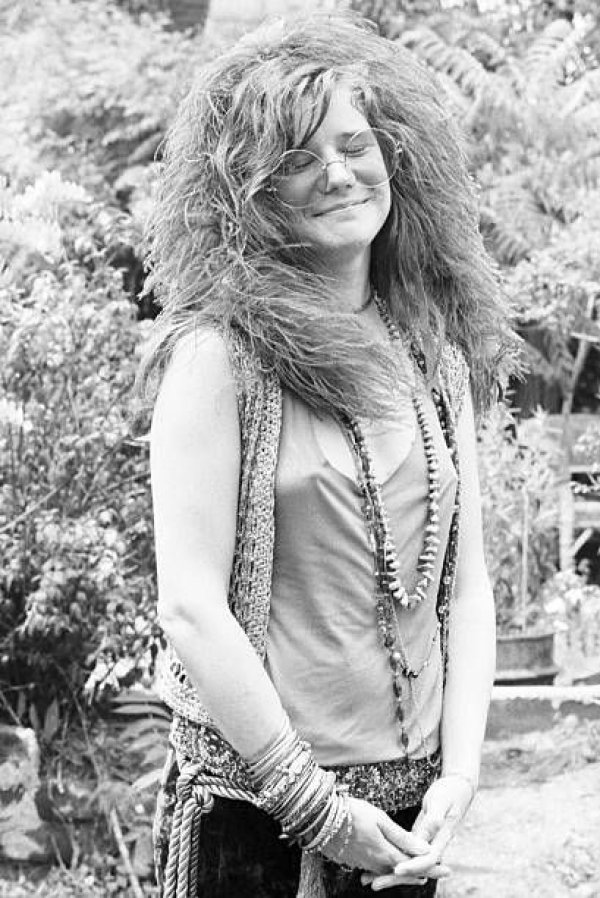 Janis 1970-ben New Yorkban (fotó: Printerest)